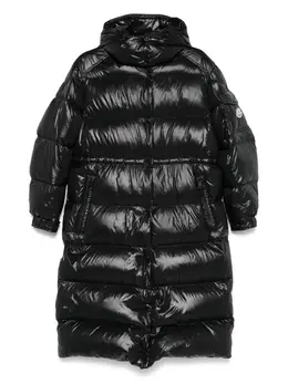 Moncler: Чёрное пальто 