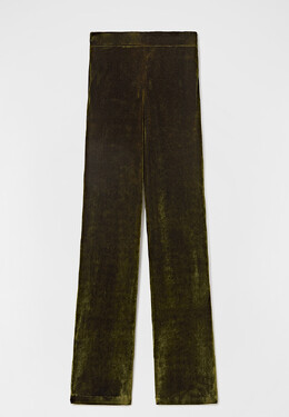 Jil Sander: Зелёные брюки 