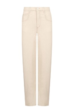 Isabel Marant Étoile: Серые джинсы 