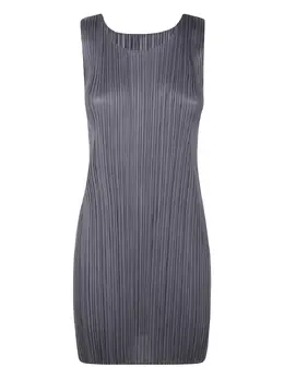 Pleats Please Issey Miyake: Короткое платье 