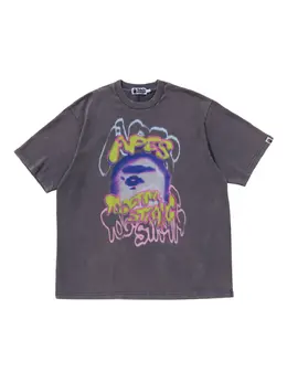 A BATHING APE®: Футболка с принтом 