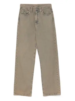 Carhartt WIP: Бежевые джинсы 