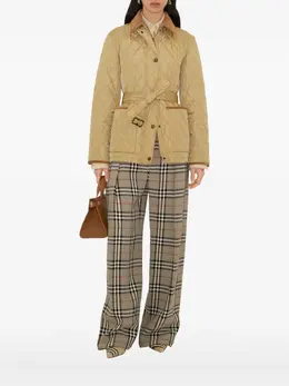 Burberry: Стёганые куртка 