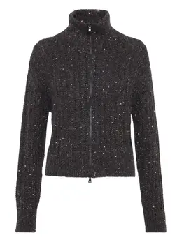 Brunello Cucinelli: Кардиган с блёстками 