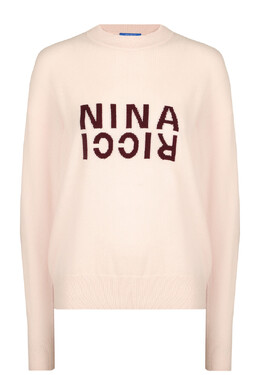 Nina Ricci: Трикотажный свитер 