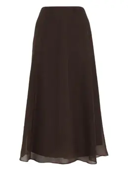 Brunello Cucinelli: Шёлковая юбка 