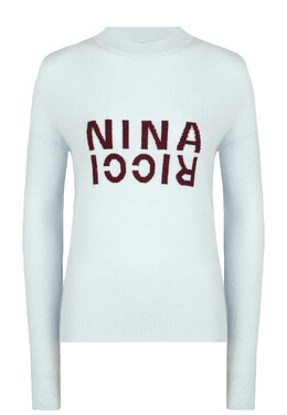 Nina Ricci: Трикотажный свитер 