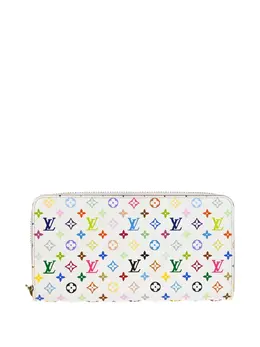 Louis Vuitton Pre-Owned: Белый кошелёк 