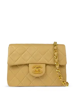 CHANEL Pre-Owned: Коричневая сумка 