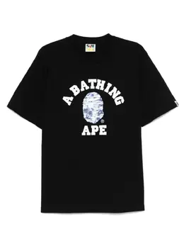 A BATHING APE®: Чёрная футболка 