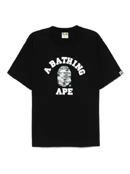 A BATHING APE®: Чёрная футболка 