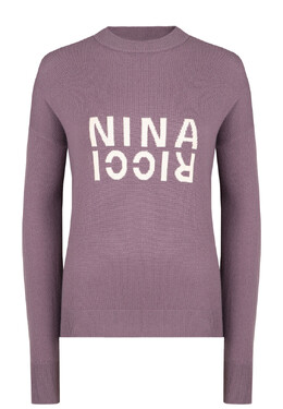 Nina Ricci: Трикотажный свитер 