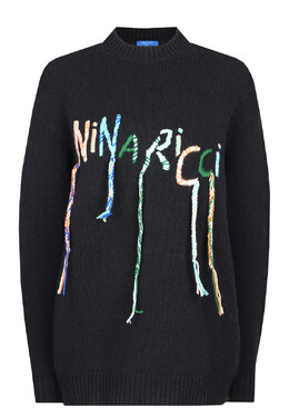 Nina Ricci: Трикотажный свитер 