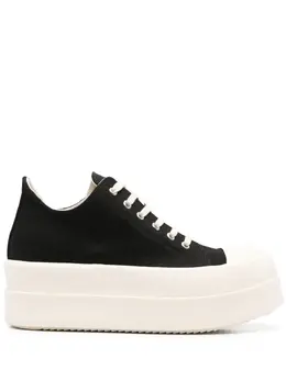 Rick Owens DRKSHDW: Чёрные кроссовки 