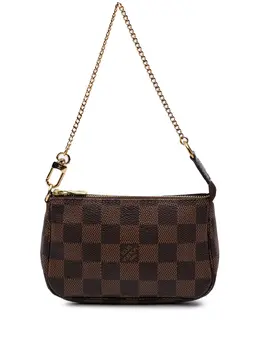 Louis Vuitton Pre-Owned: Коричневая сумка 