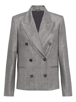 Brunello Cucinelli: Двубортный жакет 