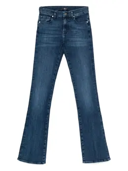 7 For All Mankind: Прямые джинсы 