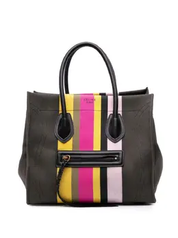 Céline Pre-Owned: Сумка-шоппер в полоску 