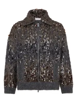 Brunello Cucinelli: Кардиган с воротником 