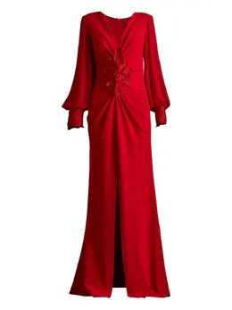 Tadashi Shoji: Красное платье 