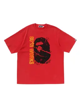 A BATHING APE®: Футболка с принтом 