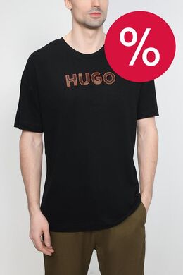 HUGO: Футболка из вискозы 