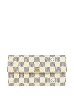 Louis Vuitton Pre-Owned: Белый кошелёк 