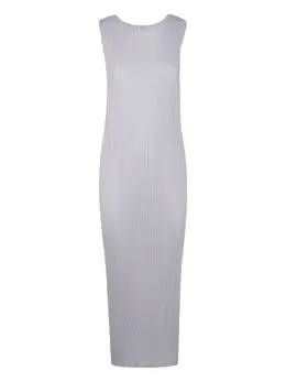 Pleats Please Issey Miyake: Платье миди 