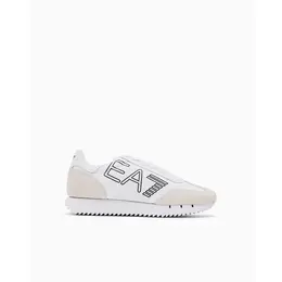 EA7 EMPORIO ARMANI: Белые кроссовки 