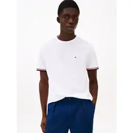 TOMMY HILFIGER: Белая футболка 