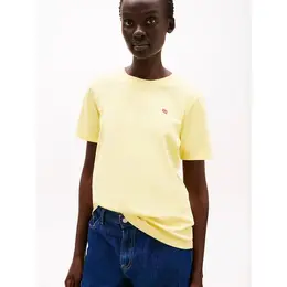 TOMMY HILFIGER: Жёлтая футболка 