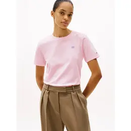 TOMMY HILFIGER: Розовая футболка 