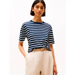 TOMMY HILFIGER: Тёмная футболка 