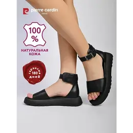 Pierre Cardin: Чёрные босоножки 