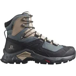 Salomon: Чёрные ботинки 