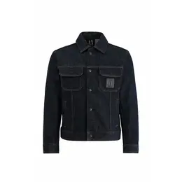 Armani Exchange: Синяя куртка 