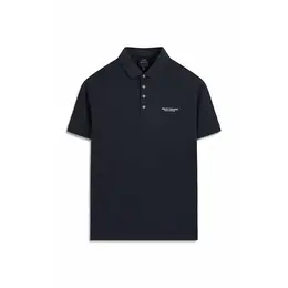 Armani Exchange: Тёмное поло 