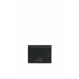 Armani Exchange: Чёрный кошелёк 