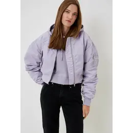 Calvin Klein Jeans: Фиолетовая куртка 
