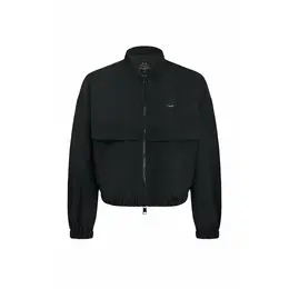 Armani Exchange: Чёрная куртка 