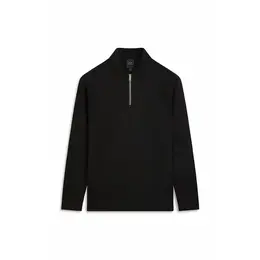 Armani Exchange: Чёрное поло 