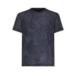 ETRO: Тёмная футболка 