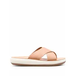 Ancient Greek Sandals: Коричневые шлёпанцы  Thais