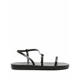 Ancient Greek Sandals: Чёрные сандалии  Niove