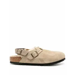 Birkenstock: Бежевые сабо  Boston