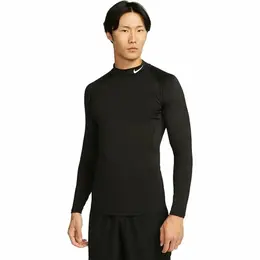 NIKE: Чёрный свитшот  Dri FIT
