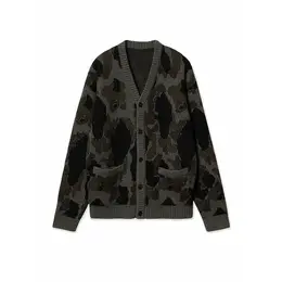 Carhartt WIP: Серый кардиган 