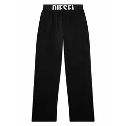 DIESEL: Чёрные брюки 