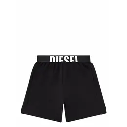 DIESEL: Чёрные шорты 