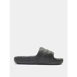 adidas Originals: Серые шлёпанцы 